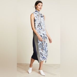 TORY BURCH Margaret Sleeveless Midi Dress Size 4